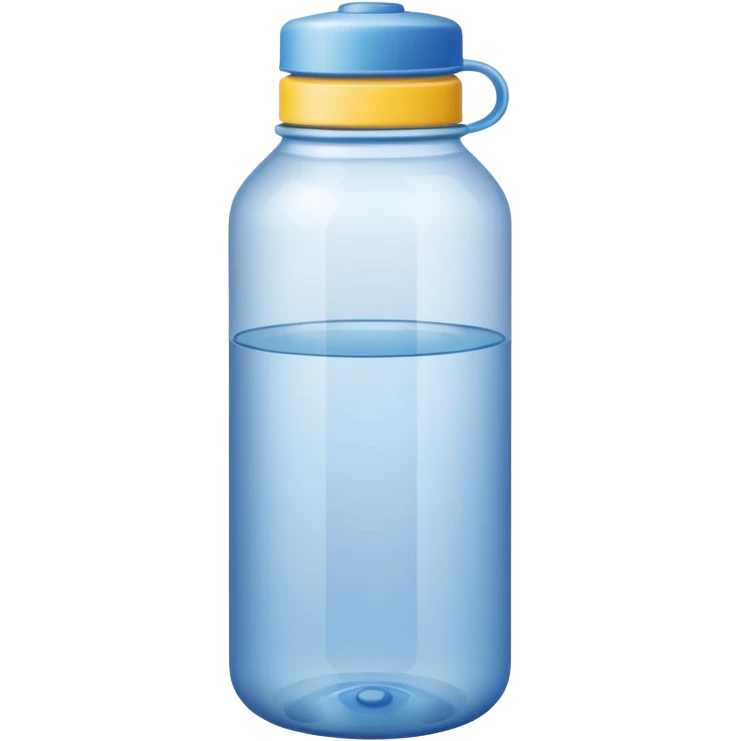 Plastic Water bottle emoji