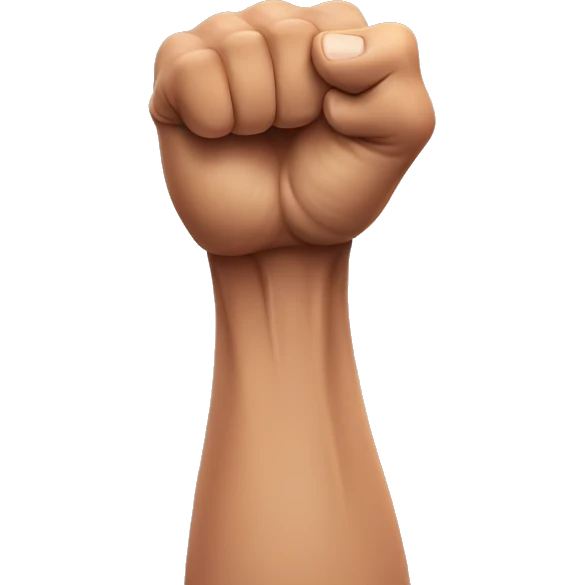 arm muscle flexing emoji
