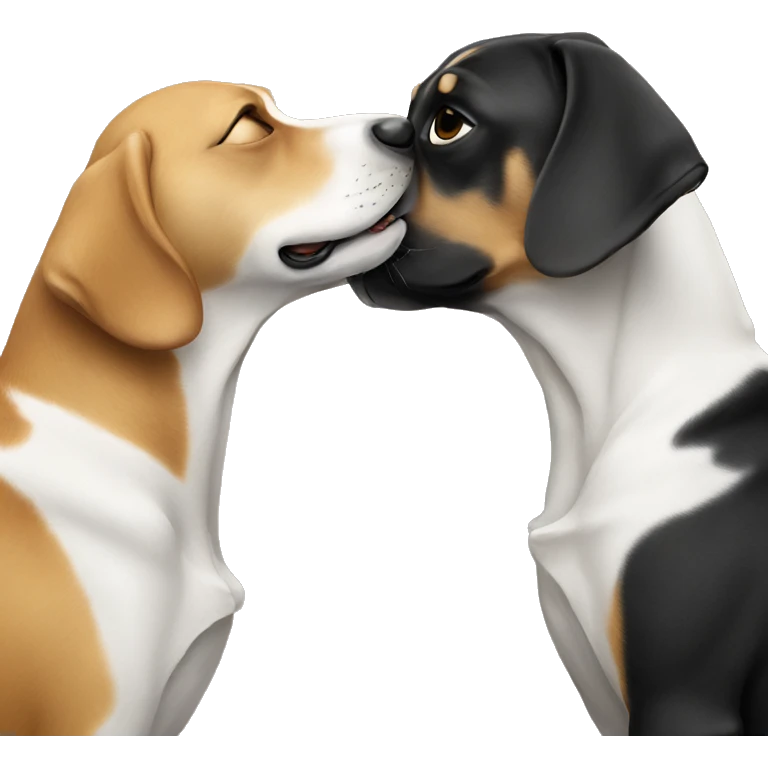 Dog kiss emoji