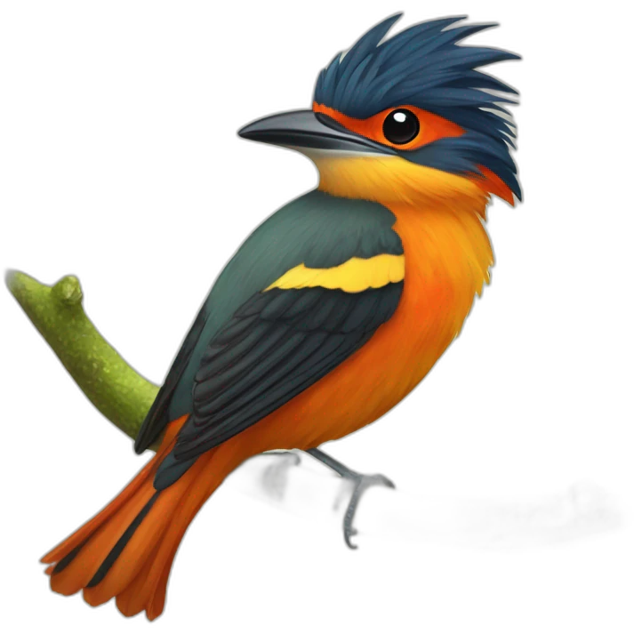 Amazonian Royal Flycatcher emoji