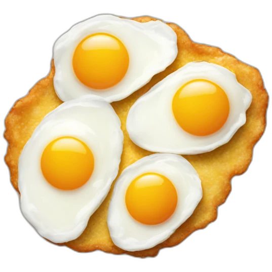 double yolk fried egg emoji