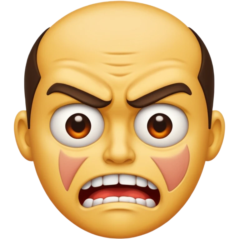 unyielding anger  emoji