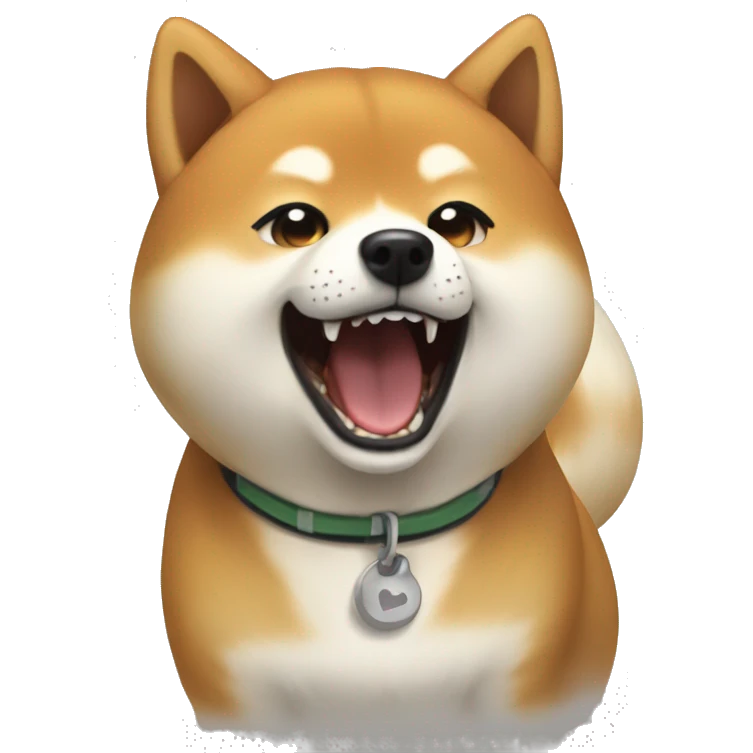 shiba dog shouting "Eri is HIM" emoji