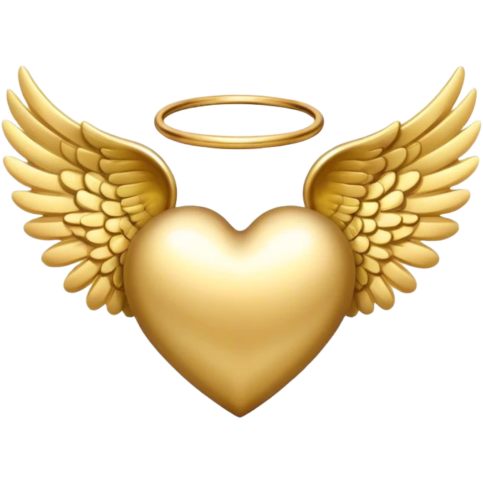 heart with angel wings emoji
