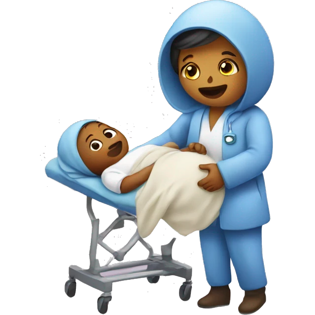 Labour and delivery  emoji