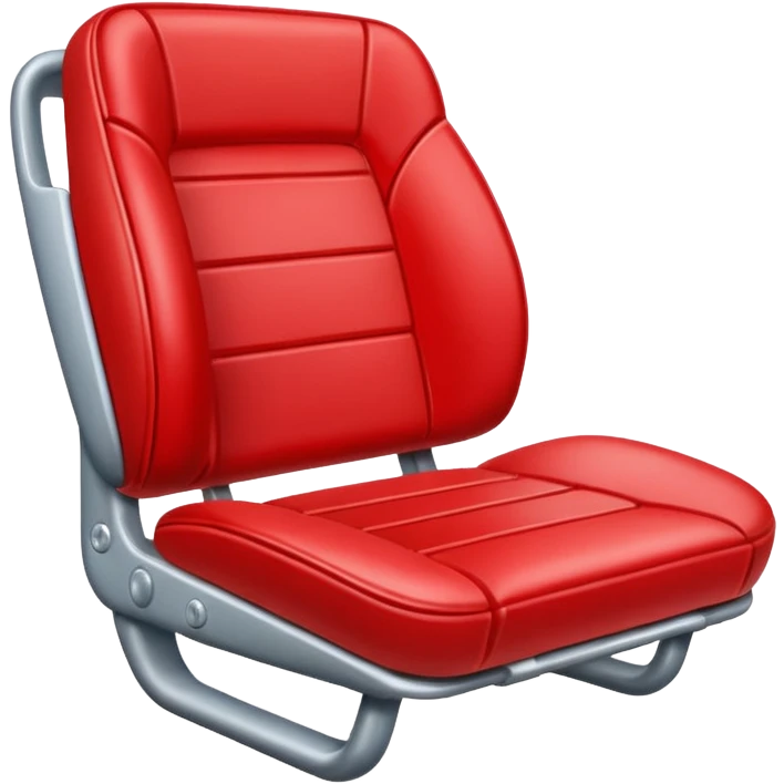 Generate an Airbnb category syle icon of a broken football seat emoji