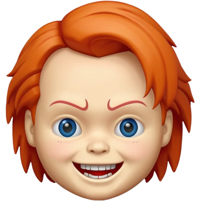 Un emojin de chuky emoji