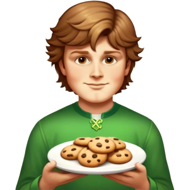 Irish Cookie emoji