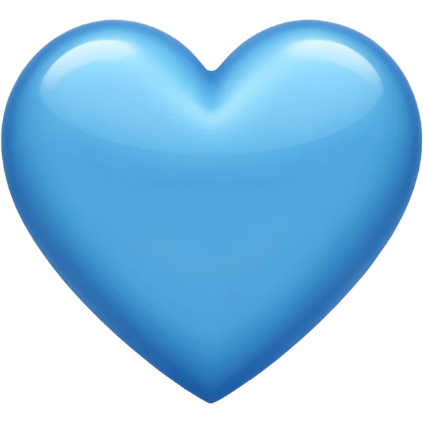 Blue heart emoji