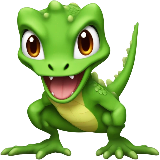 Angry Treecko emoji