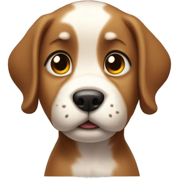 Cry puppy emoji