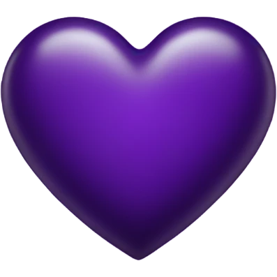 Dark Purple Heart  emoji