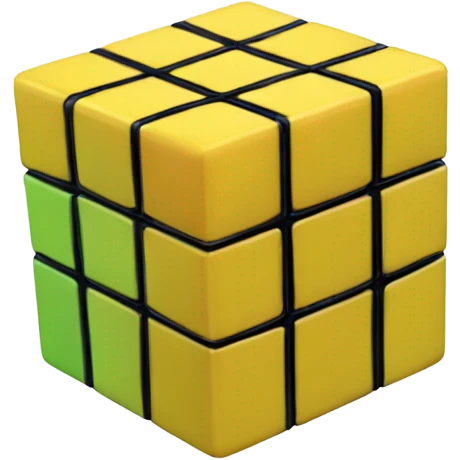 Rubix cube emoji