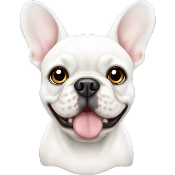 White French bulldog emoji