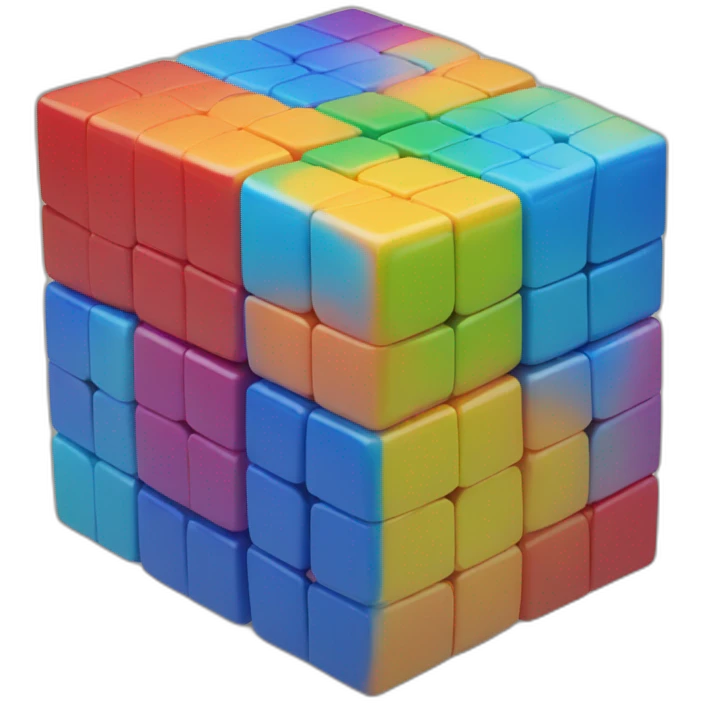 Rubiks cube emoji