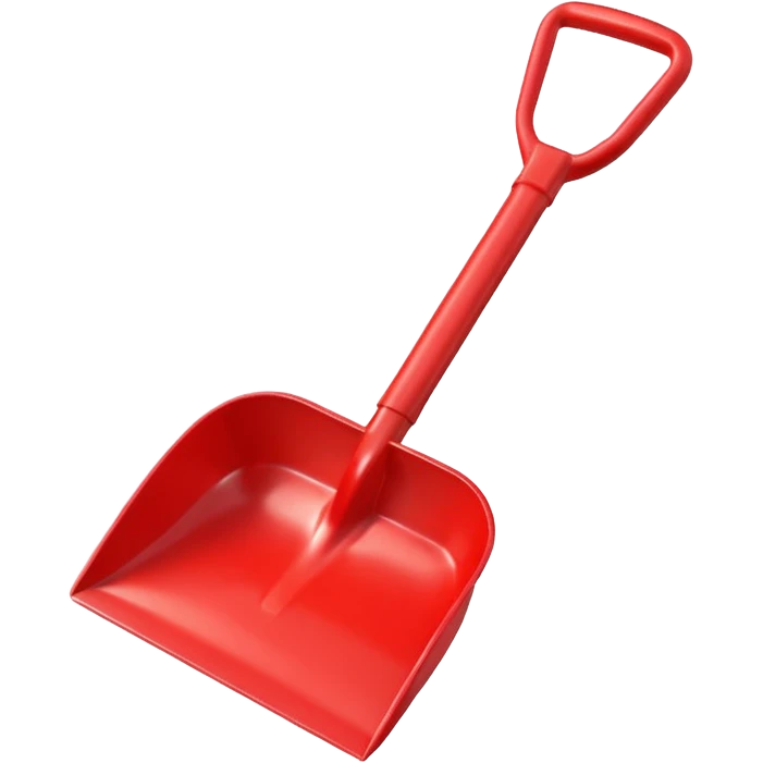 toy shovel emoji
