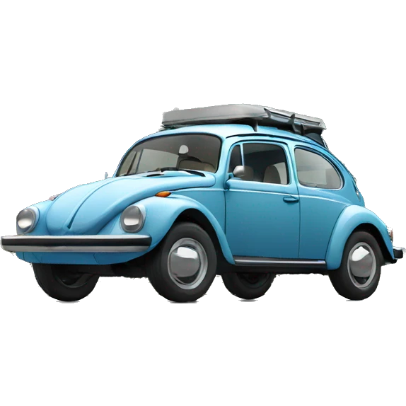 volkswagen in mountains emoji