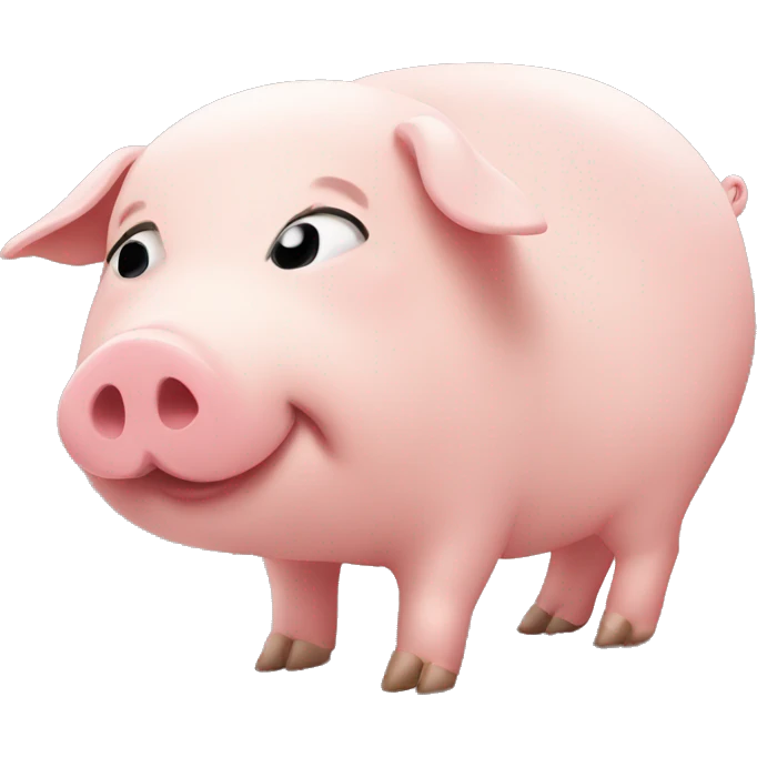 Sighing Pig emoji