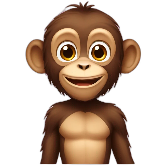 Monkey winning emoji