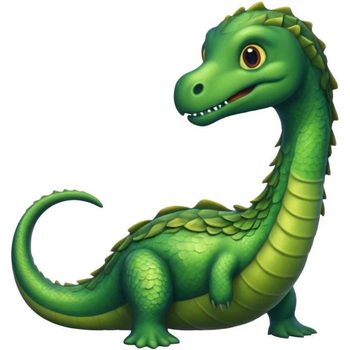 Loch Ness monster emoji