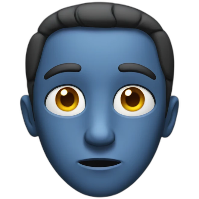 skeptical face emoji