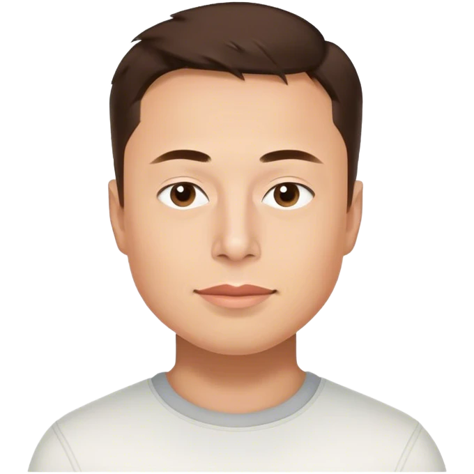 elon musk as a rice university student  emoji