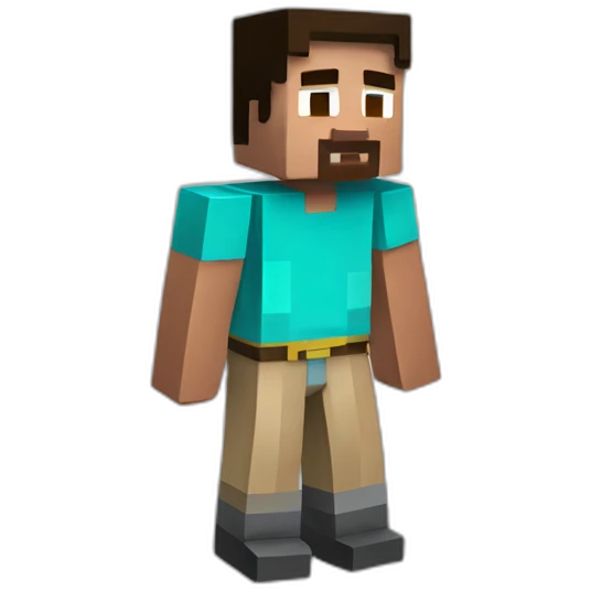 steve from minecraft emoji