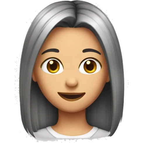 girl who cut her hair  emoji