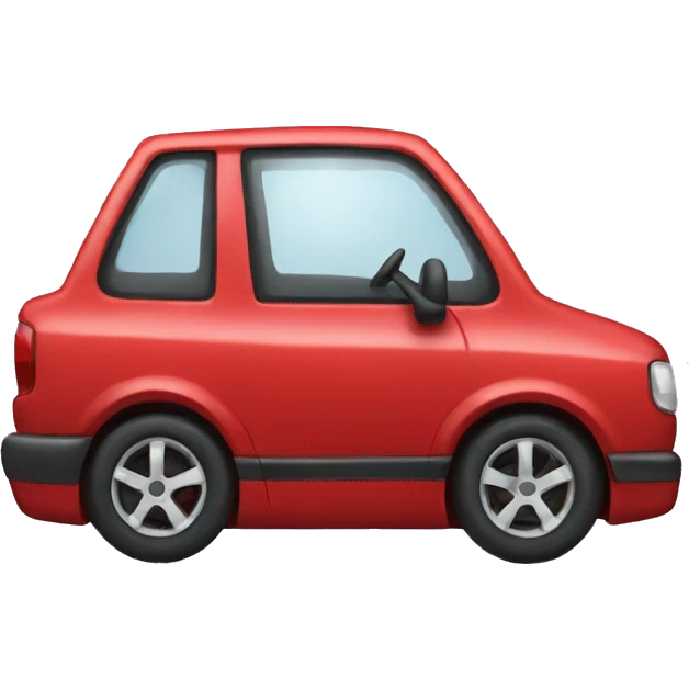 A red car emoji