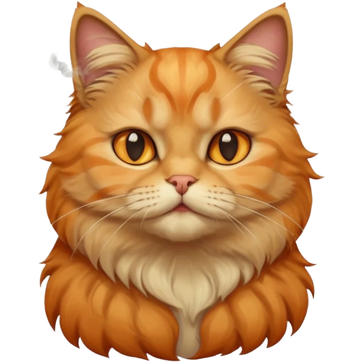 ایموجی یک گربه درحال سیگار کشیدن بدع emoji