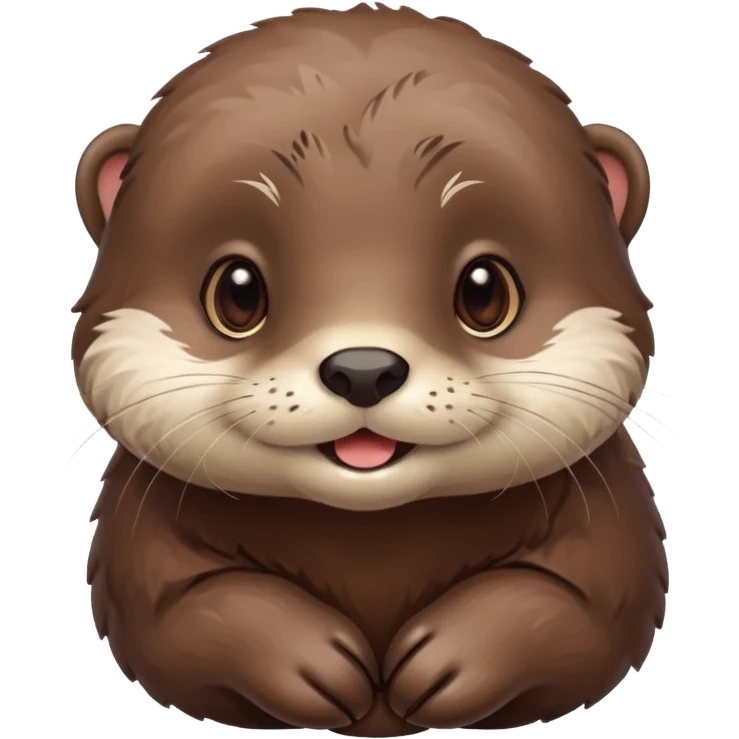 Cute little otter  emoji