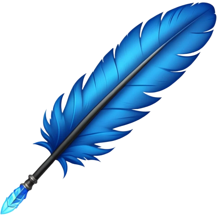 A quill with an ai-spark emoji