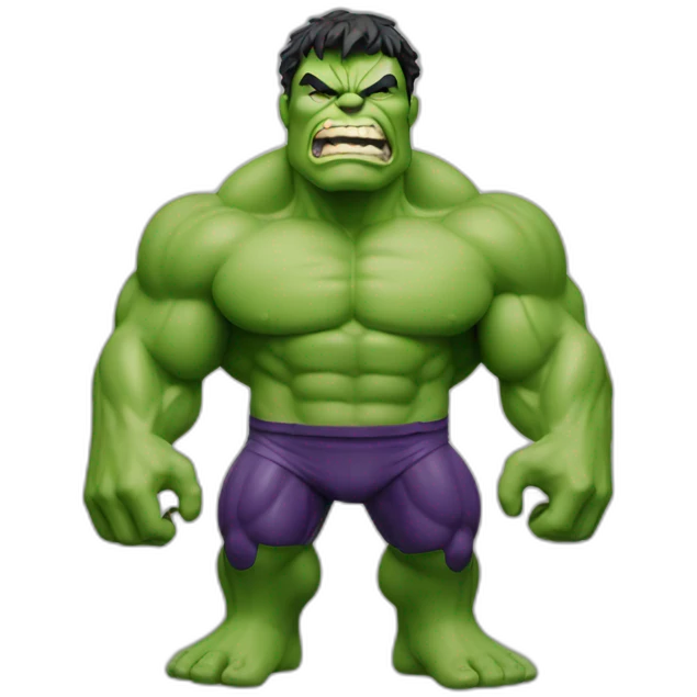 hulk figurine emoji