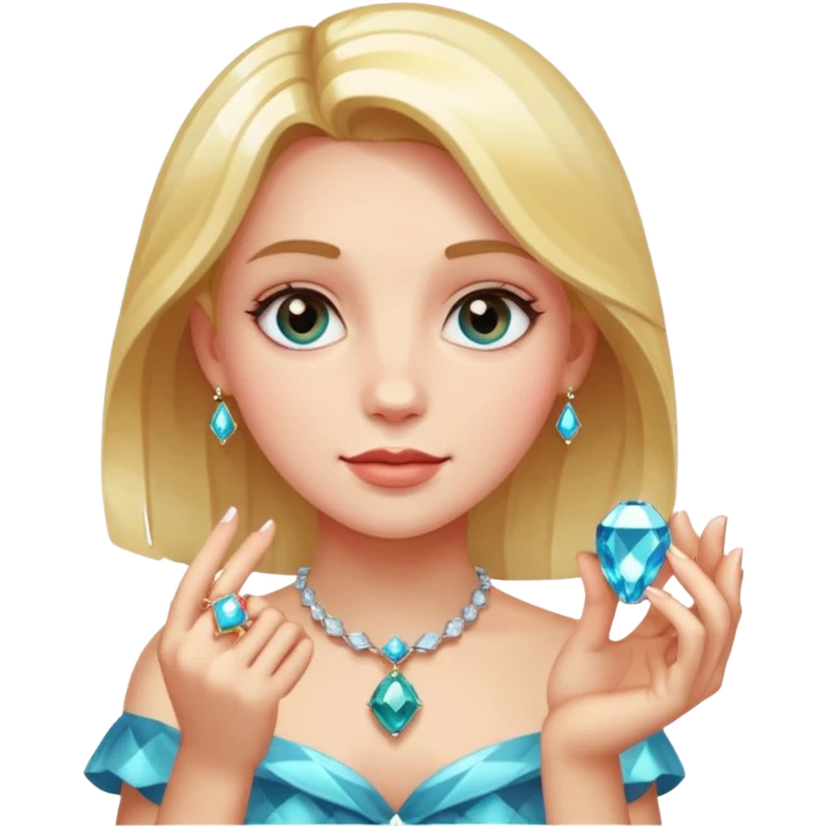 girl carry jewel  emoji