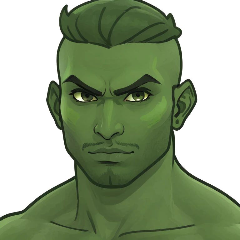 Sexy muscular south Asian man  emoji