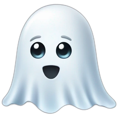 cute ghost emoji