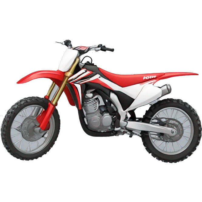 Motocross  Honda  emoji