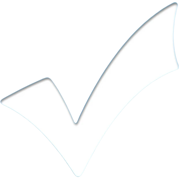 I want a verified emoji with the background all blue and inside there will be a stick "correct" in white". emoji