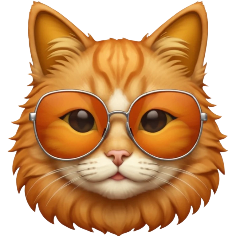 Cat wearing sunglasses emoji