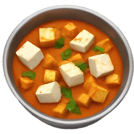 Paneer curry emoji