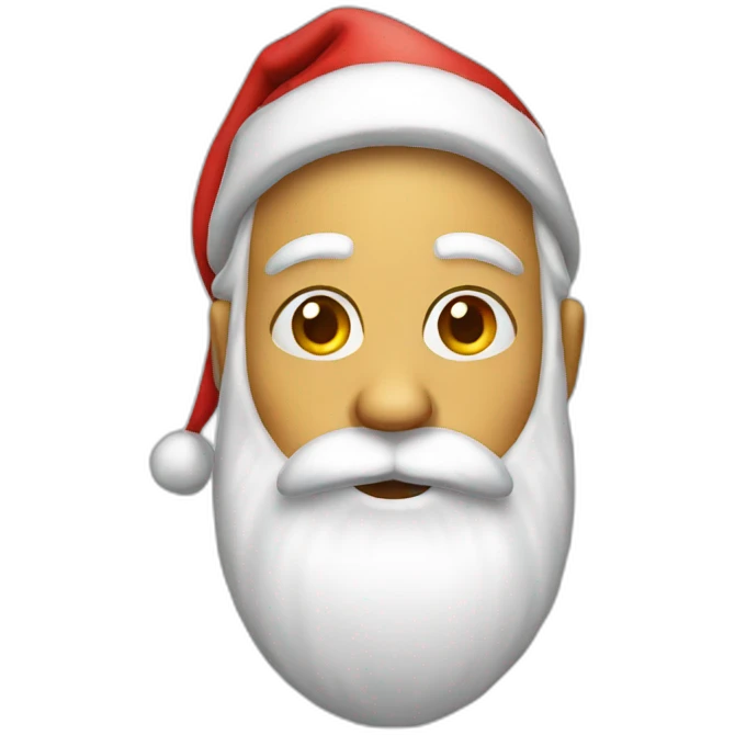 santa emoji