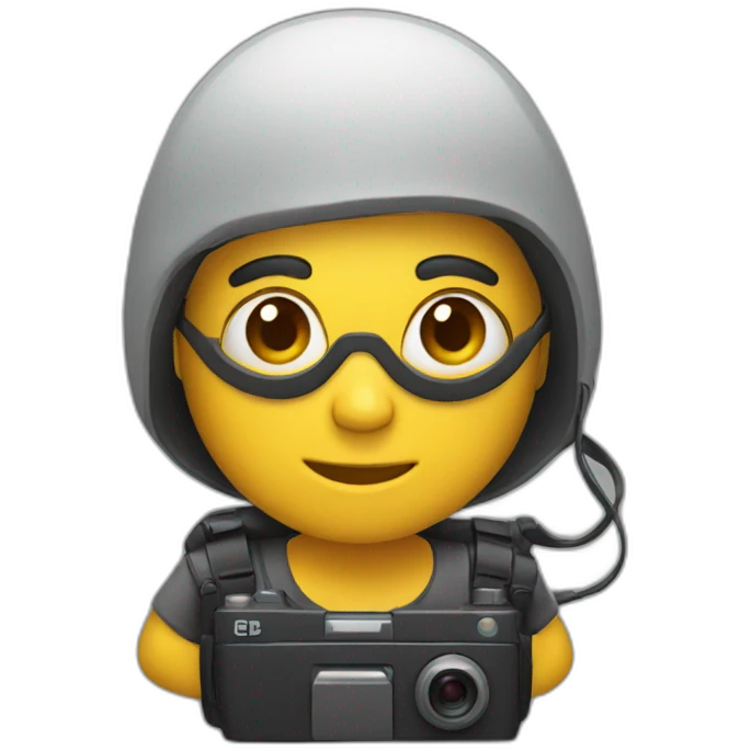 First camera player emoji