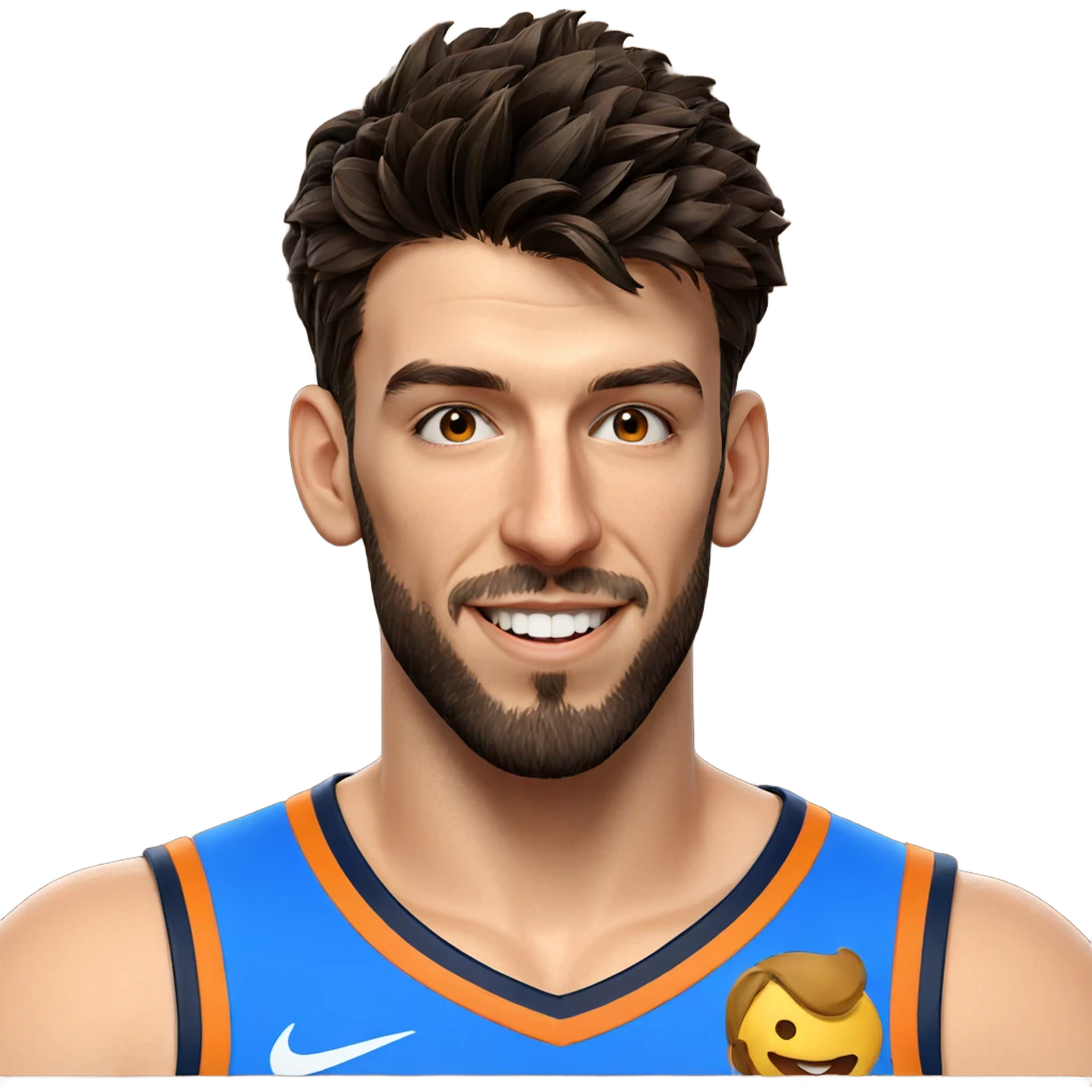 smiling male portrait with beard emoji