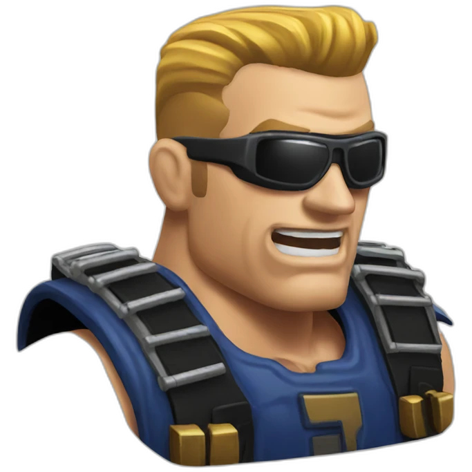 Duke nukem emoji