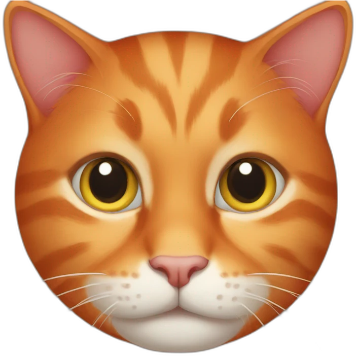 red cat emoji