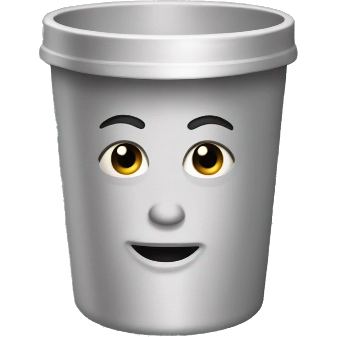 poubelle en colère emoji
