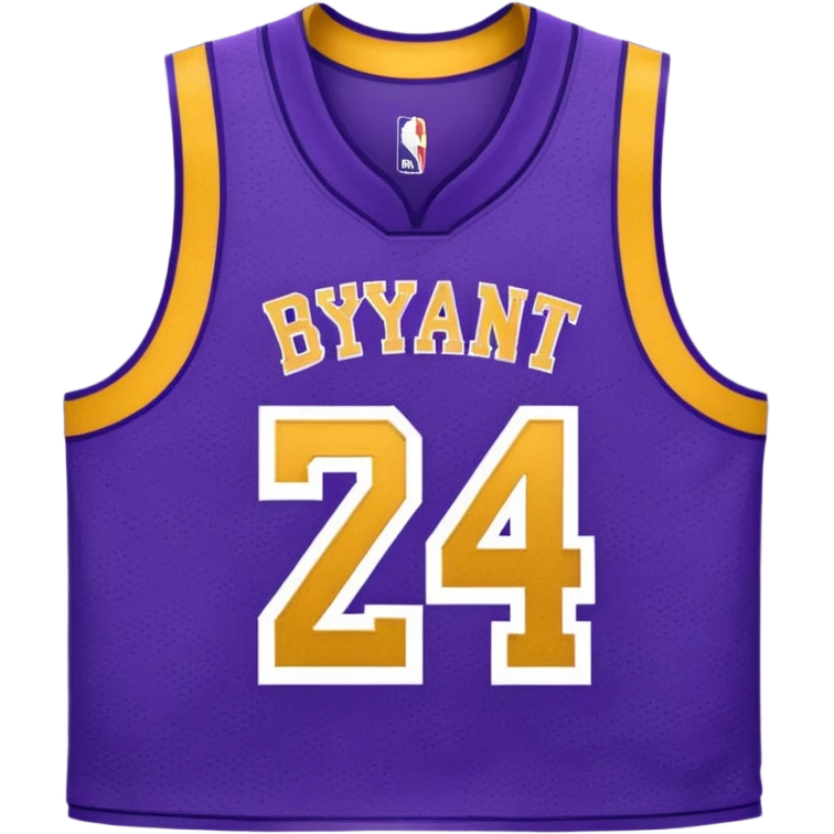 Kobe bryant jersey emoji