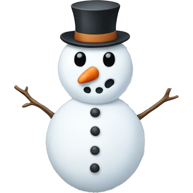 Snowman  emoji