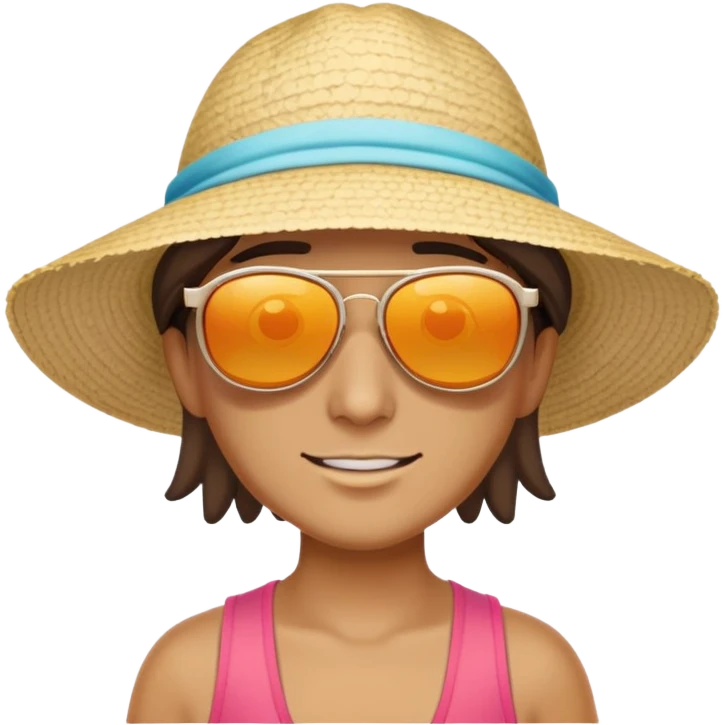 Chappell Roan at the beach  emoji