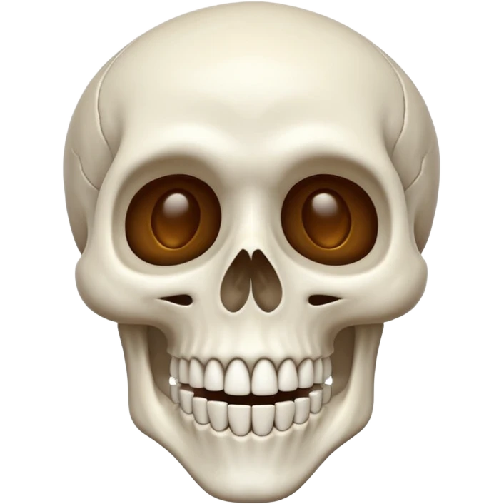 اسکلتی که داره می خنده emoji
